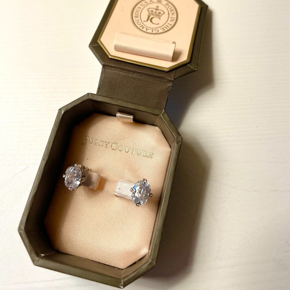Juicy Couture stud earrings